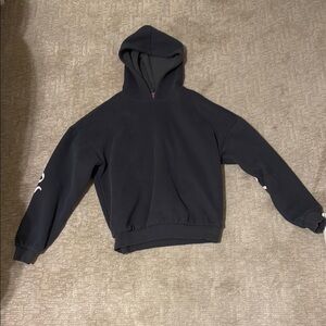 Black Edikted Hoodie with Pink Bows